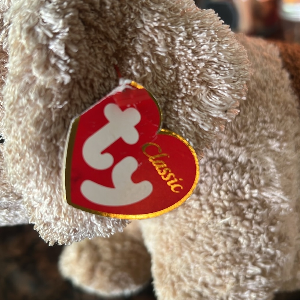 Vintage 1999 TY Classic Collection Toffee The Terrier Dog Plush - Picture 4 of 4